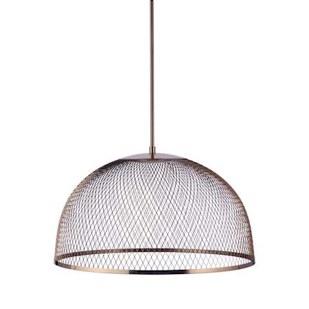 Craftmade Sculptural Statement Pendants 25" Wide LED Pendant Satin Brass