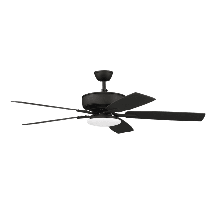 Craftmade Pro Plus 52" 5 Blade LED Indoor Ceiling Fan with Wall Control Espresso / Walnut