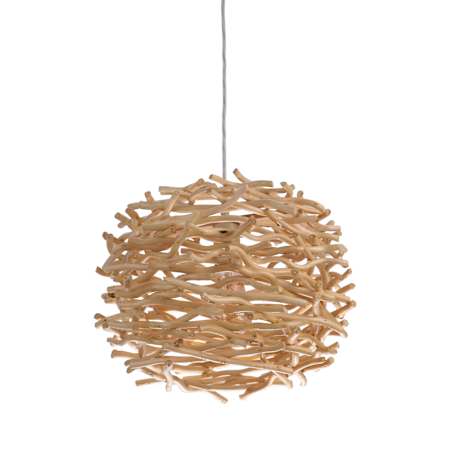 Craftmade Natural Pendant 17" Wide Outdoor Cage Pendant Natural