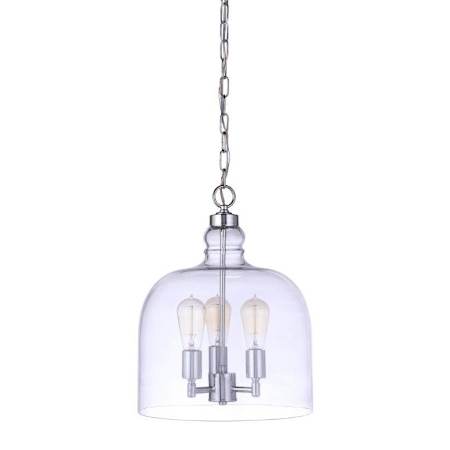 Craftmade Jackson 3 Light 14" Wide Pendant Chrome