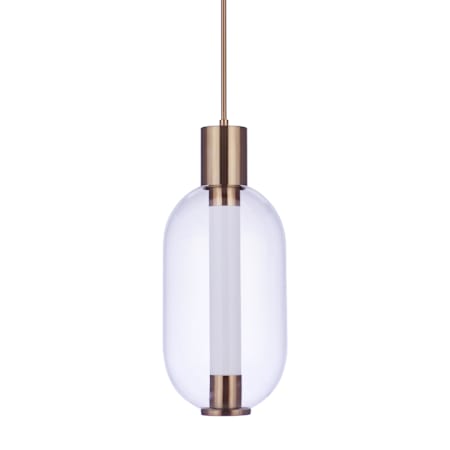 Craftmade Holmes 10" Wide Pendant Satin Brass