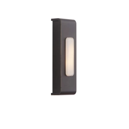 Craftmade 3-9/10" Tall Lighted Pushbutton Doorbell Antique Bronze