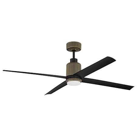 Craftmade Presley 52" 4 Blade Indoor LED Ceiling Fan Modern Bronze