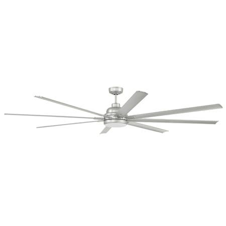 Craftmade Rush 84" 8 Blade Indoor / Outdoor Smart LED Ceiling Fan Painted Nickel
