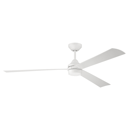 Craftmade Sterling 60" 3 Blade Indoor / Outdoor Smart LED Ceiling Fan White