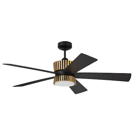 Craftmade Theiry 52" 5 Blade Indoor LED Ceiling Fan Satin Brass