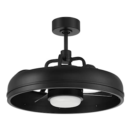 Craftmade Taylor 20" Wide LED 3 Blade Fandelier Flat Black