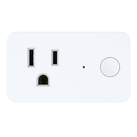 Craftmade WiFi Enabled On/Off Smart Home Plug-In Electrical Outlet White
