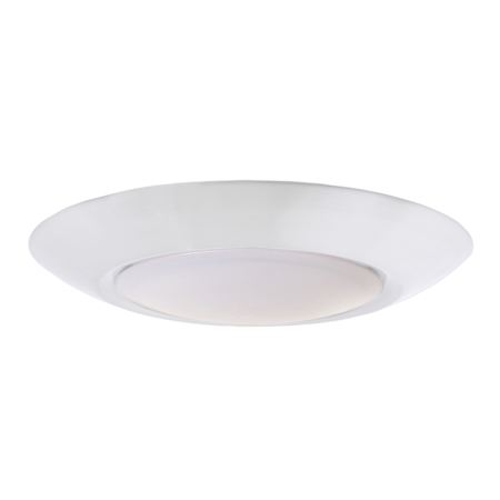 Craftmade LED Flushmount 8" Wide LED Flush Mount Ceiling Fixture White