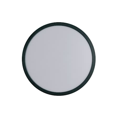 Craftmade Slim Line II 15" Wide LED Flush Mount Ceiling Fixture Flat Black