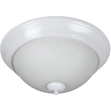 Craftmade Pro Builder Flush 3 Light 15" Wide Flush Mount Bowl Ceiling Fixture White