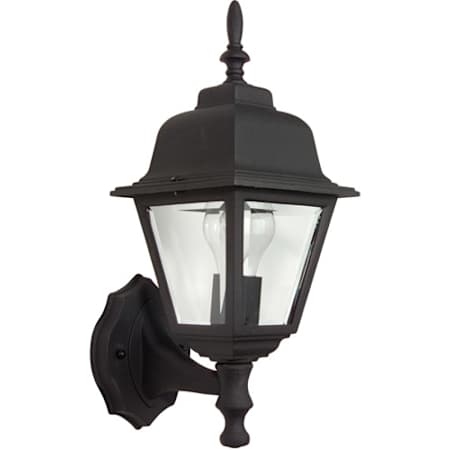 Craftmade Coach Lights 16" Tall Outdoor Wall Sconce Matte Black