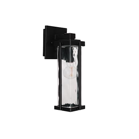 Craftmade Pyrmont 15" Tall Outdoor Wall Sconce Midnight