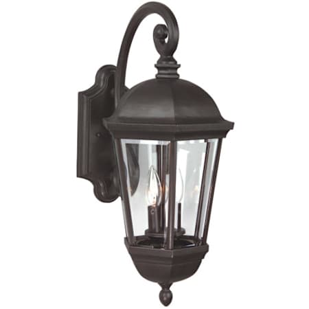 Craftmade Britannia 3 Light 22" Tall Outdoor Wall Sconce Oiled Bronze