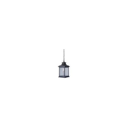 Craftmade 9" Wide Outdoor Mini Pendant Midnight