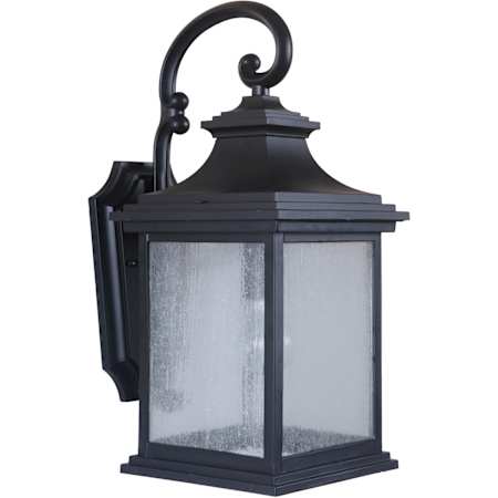 Craftmade Gentry 20" Tall Outdoor Wall Sconce Midnight