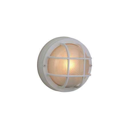 Craftmade Bulkheads 5" Tall Outdoor Wall Sconce Matte White