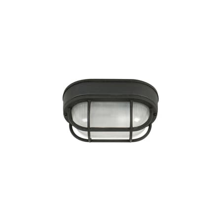 Craftmade Bulkheads 5" Wide Flush Mount Bowl Ceiling Fixture Matte Black