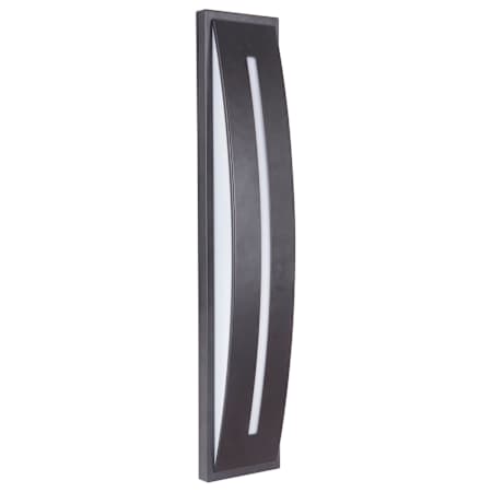 Craftmade Luna 21" Tall LED Outdoor Wall Sconce Midnight