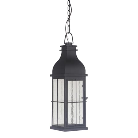 Craftmade Vincent 7" Wide LED Outdoor Mini Pendant Midnight
