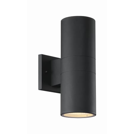 Craftmade Pillar 12" Tall LED Outdoor Wall Sconce Textured Matte Black