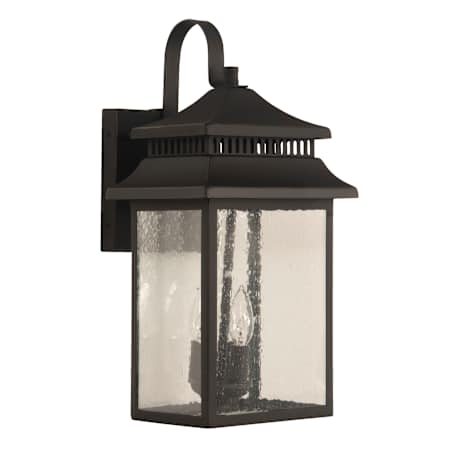 Craftmade Crossbend 3 Light 20" Tall Outdoor Wall Sconce Dark Bronze Gilded