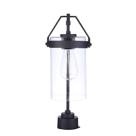 Craftmade Franklin 17" Tall Post Light Midnight