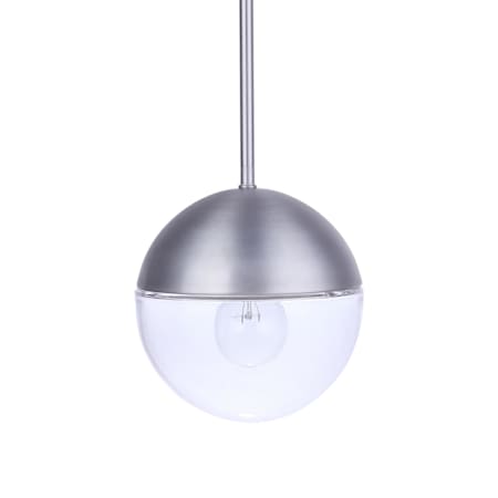 Craftmade Evie 8" Wide Mini Pendant Satin Aluminum