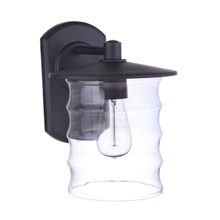 Craftmade Canon 12" Tall Outdoor Wall Sconce Midnight