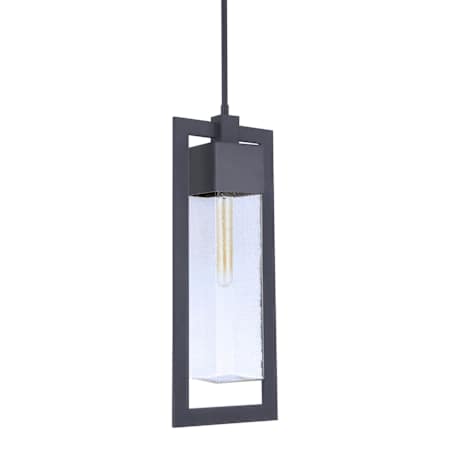 Craftmade Perimeter 9" Wide Mini Pendant Midnight