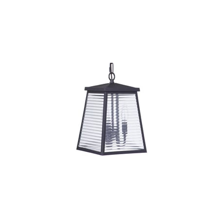 Craftmade Armstrong 3 Light 8" Wide Taper Candle Mini Pendant Midnight