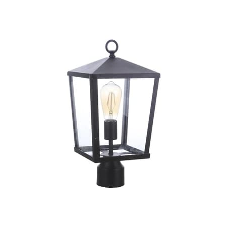 Craftmade Olsen 16" Tall Post Light Midnight