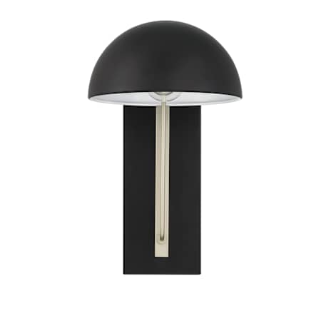 Craftmade Kahn 14" Tall Outdoor Wall Sconce Midnight / Satin Aluminum