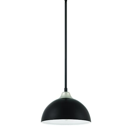 Craftmade Kahn 10" Wide Outdoor Mini Pendant Midnight / Satin Aluminum