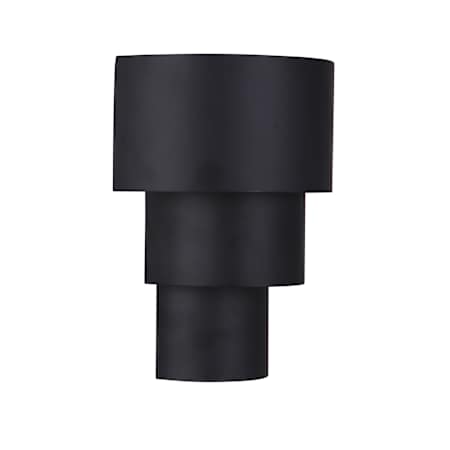 Craftmade Midtown 11" Tall LED Outdoor Wall Sconce Midnight