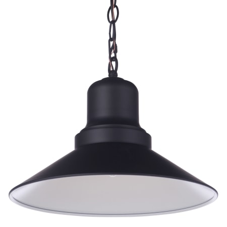 Craftmade Singleton 14" Wide Pendant Midnight