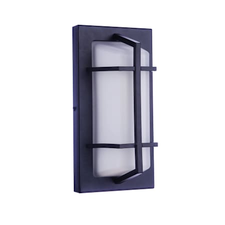 Craftmade Bulkhead Rectangular 5" Wide Flush Mount Outdoor Outdoor Ceiling Fixture / Converts to Wall Sconce Textured Black