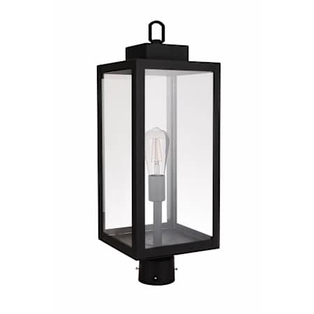 Craftmade Marin 24" Tall Post Light Textured Black
