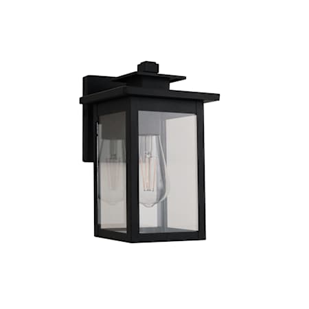 Craftmade Rock Creek 10" Tall Outdoor Wall Sconce Textured Black