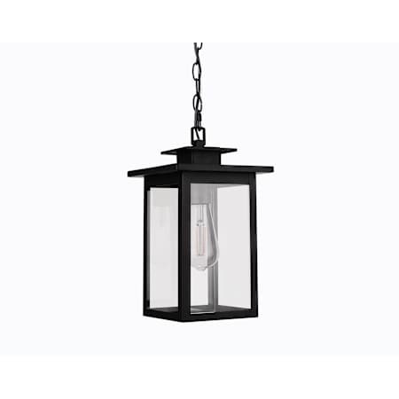 Craftmade Rock Creek 8" Wide Outdoor Mini Pendant Textured Black