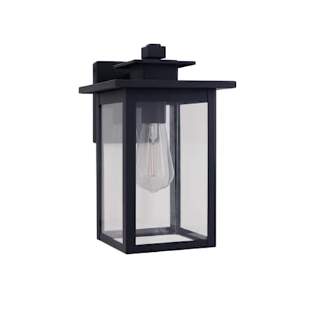 Craftmade Rock Creek 12" Tall Outdoor Wall Sconce Textured Black