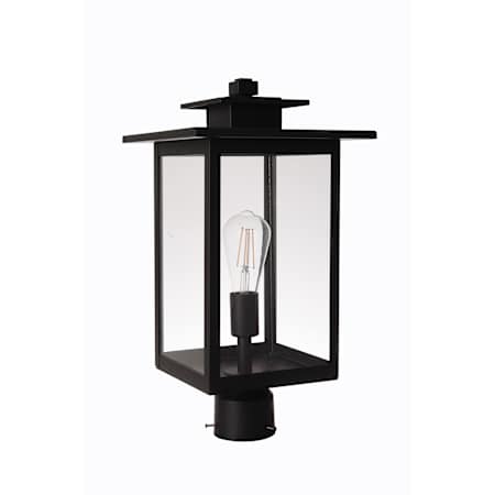 Craftmade Rock Creek 19" Tall Post Light Textured Black