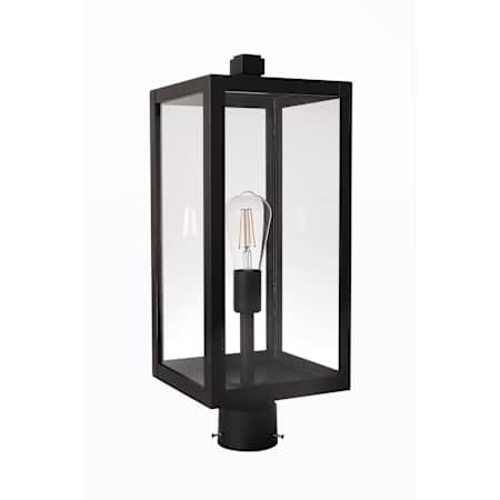 Craftmade Harris 21" Tall Post Light Textured Black