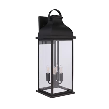 Craftmade Bent Tree 4 Light 26" Tall Outdoor Wall Sconce Midnight