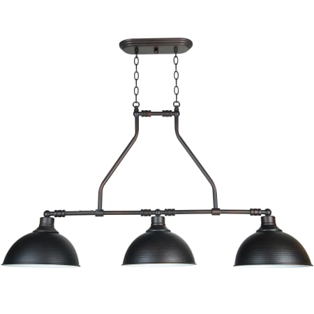 Craftmade Timarron 3 Light 42.5" Wide Linear Chandelier Aged Bronze