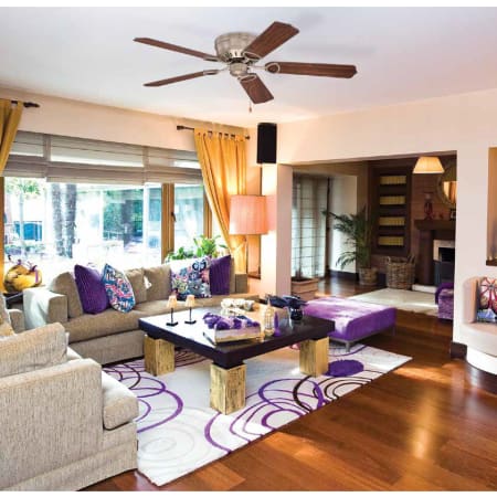 Antique Brass in Living Room