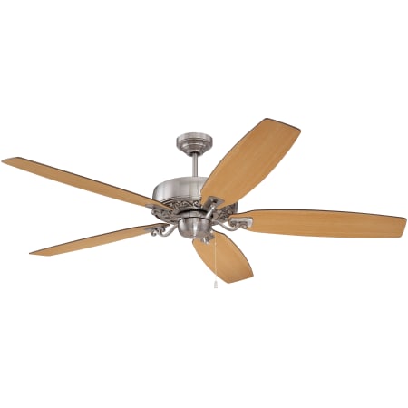 Brushed Polished Nickel Showing Maple Side of Blades