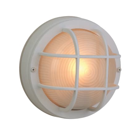 Craftmade Bulkheads 8" 1 Light Outdoor Wall / Ceiling Light Matte White