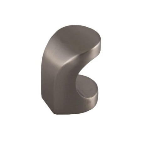Crown Cabinet Hardware Contemporary 1 Inch Whistle Cabinet Knob / Whistle Drawer Knob Satin Nickel