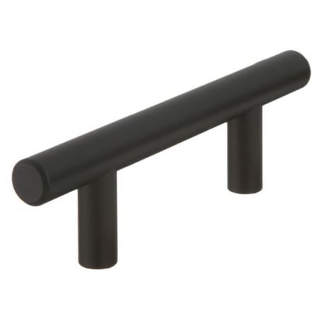 Crown Cabinet Hardware 2-1/2 Inch Center to Center Bar Cabinet Pull Matte Black